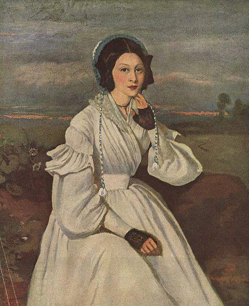 Jean-Baptiste Camille Corot Portrat Madame Charmois China oil painting art